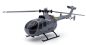 Preview: MODSTER BO-105 Flybarless Hubschrauber Elektro RTF