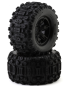 Preview: Sledgehammer BELTED Reifen auf Felge schwarz (2) TRAXXAS X-Maxx, XRT
