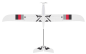 Preview: KAVAN Falke 1800mm ARF - rot