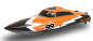 Preview: MODSTER Vector SR30 22km/h 30cm Rennboot Brushed 2S RTR orange