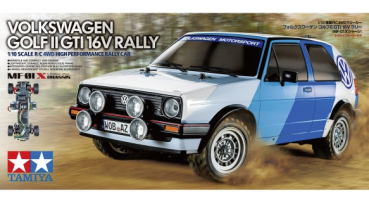 1:10 RC VW Golf II GTI 16V Rally MF-01X