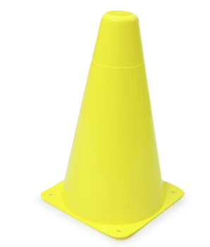 Pylonen Traffic gelb VE4