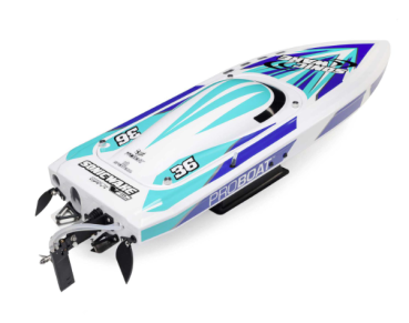 Preview: Sonicwake V2 36" Self-Righting 91,4cm 80+km/h Brushless Deep-V RTR, White