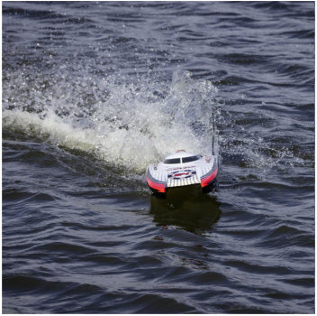 Blackjack 24" V2 Catamaran Brushless: 61cm 70kmh+ RTR, Vegas Offshore