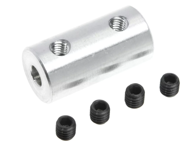 Alu Kupplung 3,2/3mm Welle