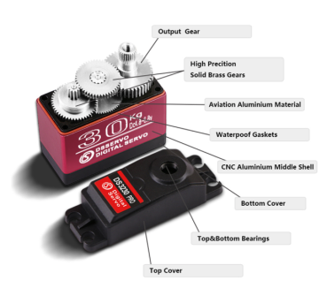 Preview: DSSERVO DS3230 PRO Digital 38KG/0.09sec@6.8V