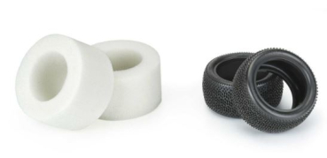 Preview: 1/10 Hexon Z4 Rear 2.2" Carpet Buggy Tires (2)