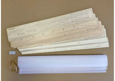 Preview: Balsa Quicky Kit Grunau Baby / 1000 mm