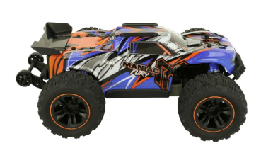Preview: MANIAC Hyper GO Fury Brushed Truggy 1/16 blau/orange