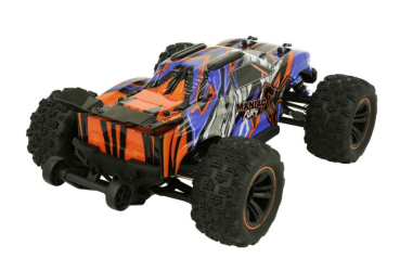 Preview: MANIAC Hyper GO Fury Brushed Truggy 1/16 blau/orange