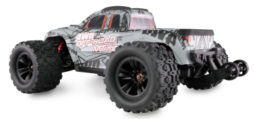 Preview: Hyper Go MTX10 Monstertruck Brushless 1:10 ARTR grau