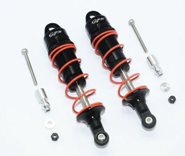 Aluminium Dämpfer vorn 100mm schwarz GPM ARRMA Senton, Typhon 6s