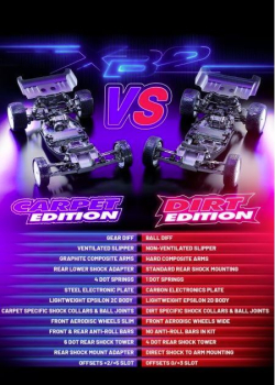 Preview: XRAY XB2C'26 - 2WD 1/10 ELECTRIC OFF-ROAD CAR XRAY (CARPET EDITION) Bausatz