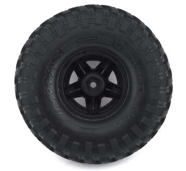 Preview: Canyon Trail 5.3x2.2 Reifen auf TRX-4 Felgen schwarz (2) TRAXXAS (speziell für Long Arm Lift Kit)
