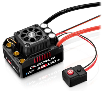 Preview: Hobbywing QuicRun WP8BL150 G2 Brushless Regler 150A 3-6s für 1:8