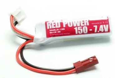 LiPo Akku RED POWER XT 150 - 7.4V