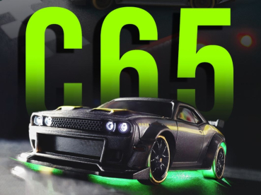 Turbo Racing 1/76 C65 DRIFT RC Car RTR (grau)