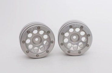 Preview: Beadlock Wheels PT- Ecohole Silber/Silber 1.9 (2 St.)