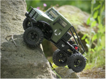 Preview: 1:18 Crawler "CR18P V3" T-Hunter BL green RTR