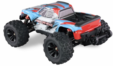 Preview: Hyper GO Monstertruck brushless 4WD 1:16 RTR blau/weiß