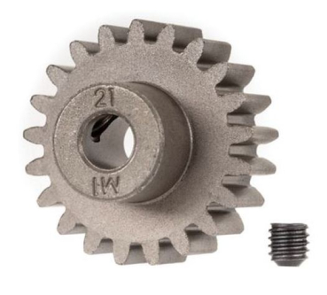 Motorritzel 21Z für 5mm Welle für Stahl-HZ (Modul 1)