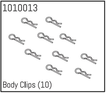 Body Clips (8) Splinte klein 1/24
