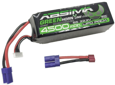 Greenhorn Vol.2 LiPo 6S 22,2V-50C 4500 SC (EC5/T-Plug)