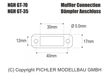 Benzinmotor NGH GT-35