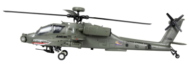 Preview: Apache AH-64D CP Helikopter 6G/3D RTF grün