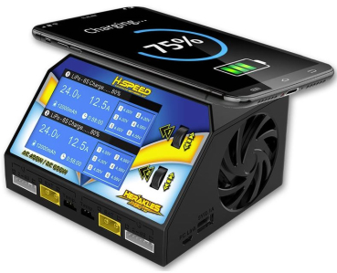 Preview: Herakles NEO V2.0 Dual-Ladegerät AC400W / DC600W 16.0A