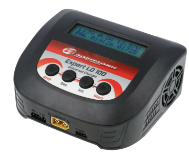 Robitronic Expert LD 100 Ladegerät LiPo 2-4s 10A 100W
