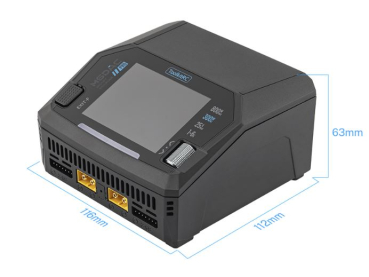 Preview: ToolkitRC M6DAC Pro LiPo 1-6S 16A 2 Kanal Ladegerät AC 300W / DC 800W