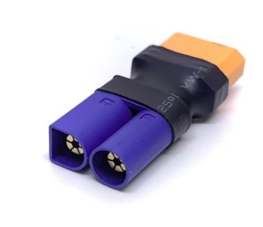 Preview: Adapter - XT90 (W) auf EC5 (M) - Kompakt-Version