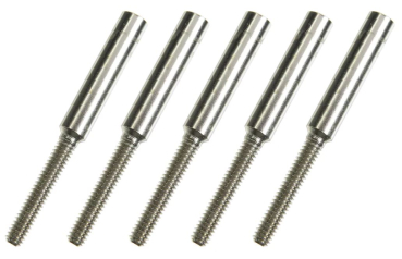 Gewindelöthülse M2 Federstahldraht 1.6mm VE5