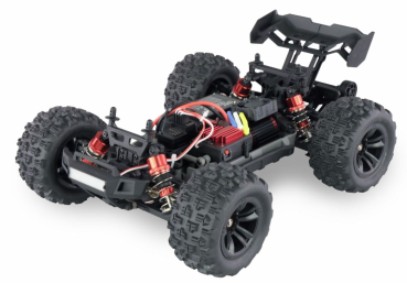 Preview: Hyper GO Truggy brushless 4WD 1:16 RTR schwarz/rot