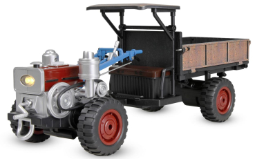 Retro-Traktor mit Rauch & Licht 4WD 1:12 RTR