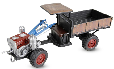 Preview: Retro-Traktor mit Rauch & Licht 4WD 1:12 RTR