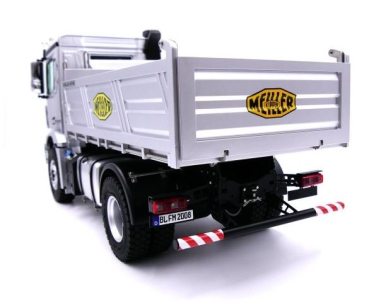 Preview: Metall Mercedes-Benz Arocs Muldenkipper 4x4 1:14 RTR silber
