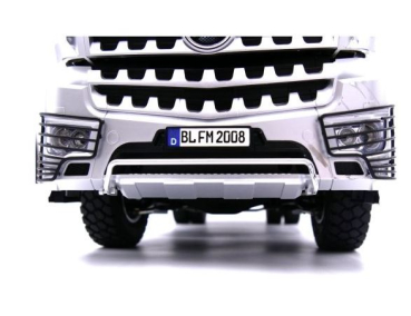 Preview: Metall Mercedes-Benz Arocs Muldenkipper 4x4 1:14 RTR silber