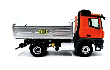 Preview: Metall Mercedes-Benz Arocs Muldenkipper 4x4 1:14 RTR orange