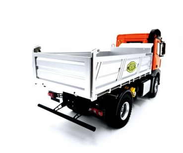 Preview: Metall Mercedes-Benz Arocs Muldenkipper 4x4 1:14 RTR orange