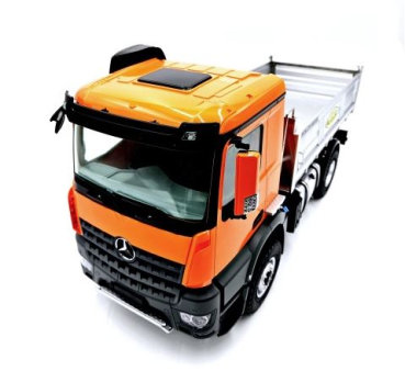 Preview: Metall Mercedes-Benz Arocs Muldenkipper 4x4 1:14 RTR orange