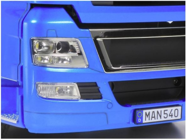 Preview: 1:14 RC MAN TGX 26.540 Met.Hell-Blau lackiert