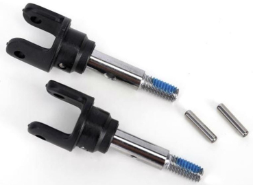 Heavy-Duty Radachse vorne (2) TRAXXAS 4x4&VXL Slash, Stampede, Rally