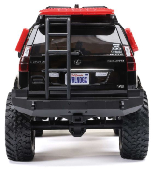 Preview: 1/24 SCX24 Lexus GX 470 4X4 RTR Brushed Rock Crawler (Battery & Charger Included), Black