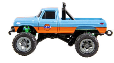 Preview: RC-Monstertruck Die Cast 1:64 RTR blau/orange