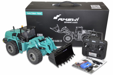 Radlader G485E SE Teilmetall 10-Kanal 1:14 RTR petrol