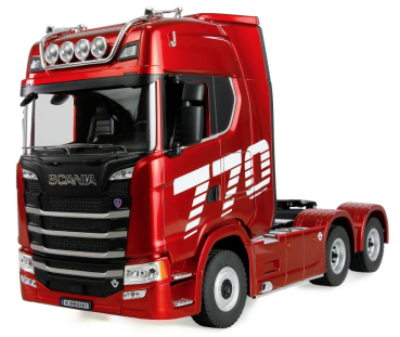Scania 770 S Zugmaschine 6x4 1:18 RTR rot