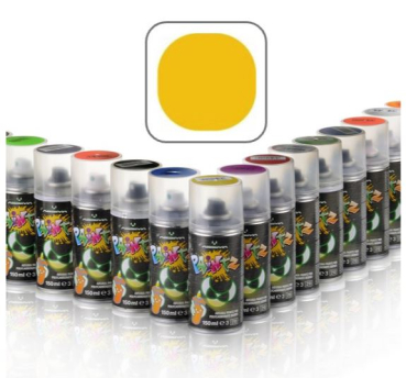 Polycarbonat Spray "PAINTZ CAMEL GELB" 150ml
