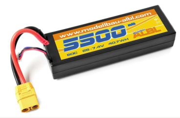 MA LiPo 5500mAh 7,4V 2S 60C XT90